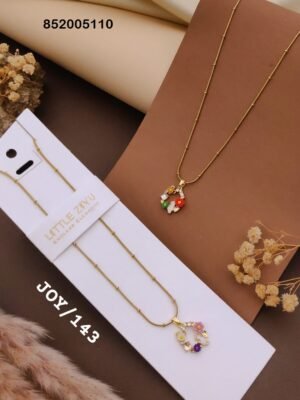 JOY-143 Anti Tarnish impoted Necklace By  Little Ziyu