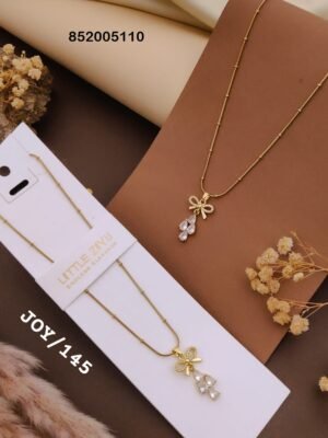 JOY-145 Anti Tarnish impoted Necklace By  Little Ziyu