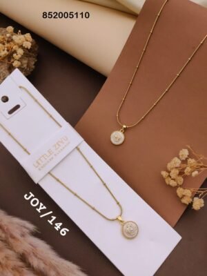 JOY-146 Anti Tarnish impoted Necklace By  Little Ziyu