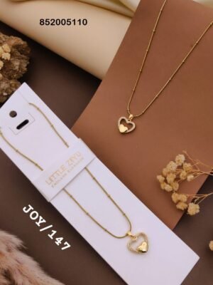 JOY-147 Anti Tarnish impoted Necklace By  Little Ziyu