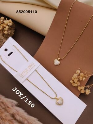 JOY-150 Anti Tarnish impoted Necklace By  Little Ziyu