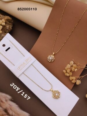 JOY-157 Anti Tarnish impoted Necklace By  Little Ziyu