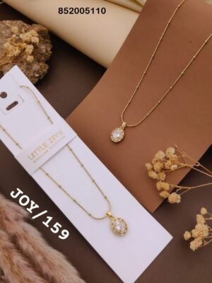 JOY-159 Anti Tarnish impoted Necklace By  Little Ziyu