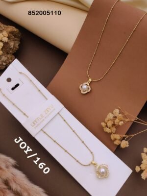 JOY-160 Anti Tarnish impoted Necklace By  Little Ziyu