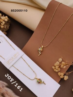 JOY-161 Anti Tarnish impoted Necklace By  Little Ziyu