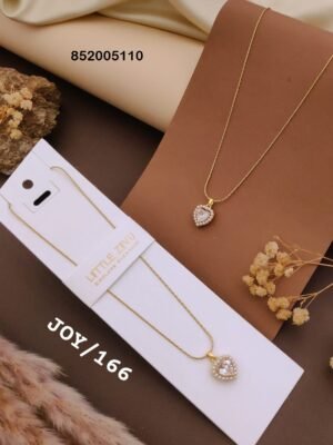 JOY-166 Anti Tarnish impoted Necklace By  Little Ziyu