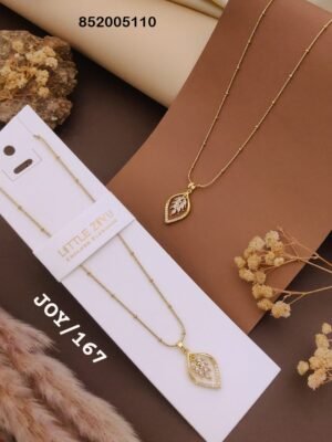 JOY-167 Anti Tarnish impoted Necklace By  Little Ziyu