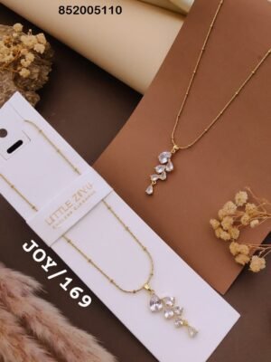 JOY-169 Anti Tarnish impoted Necklace By  Little Ziyu
