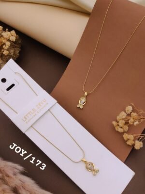 JOY-173 Anti Tarnish impoted Necklace By  Little Ziyu