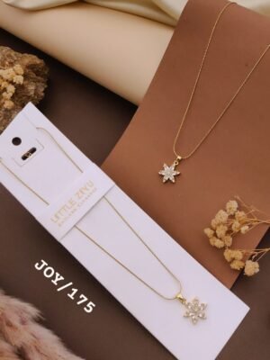 JOY-175 Anti Tarnish impoted Necklace By  Little Ziyu