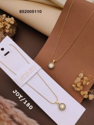 JOY-180 Anti Tarnish impoted Necklace By  Little Ziyu
