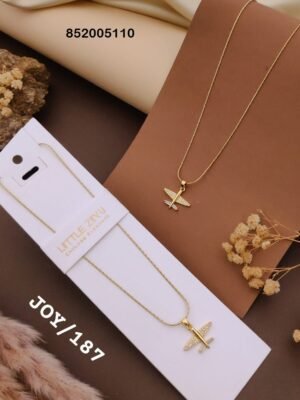 JOY-187 Anti Tarnish impoted Necklace By  Little Ziyu