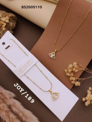 JOY-189 Anti Tarnish impoted Necklace By  Little Ziyu