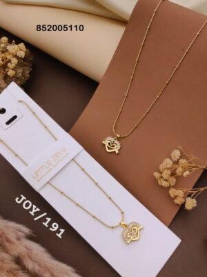 JOY-191 Anti Tarnish impoted Necklace By  Little Ziyu