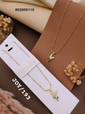 JOY-193 Anti Tarnish impoted Necklace By  Little Ziyu