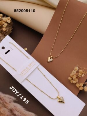 JOY-195 Anti Tarnish impoted Necklace By  Little Ziyu