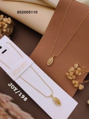 JOY-198 Anti Tarnish impoted Necklace By  Little Ziyu