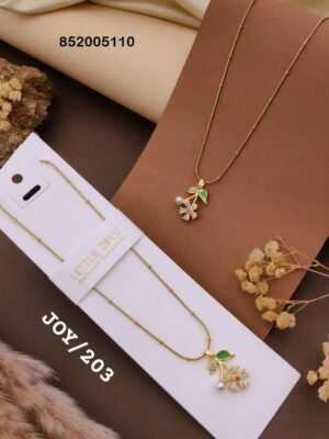 JOY-203 Anti Tarnish impoted Necklace By  Little Ziyu