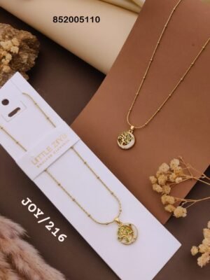 JOY-216 Anti Tarnish impoted Necklace By  Little Ziyu