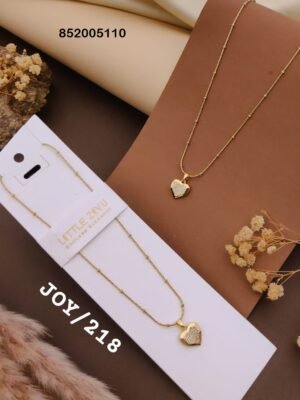 JOY-218 Anti Tarnish impoted Necklace By  Little Ziyu