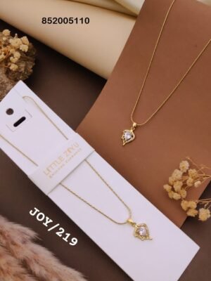 JOY-219 Anti Tarnish impoted Necklace By  Little Ziyu