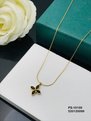 PS-10159 Anti-Tarnish Stainless Steel Minimal Necklace  Under 99