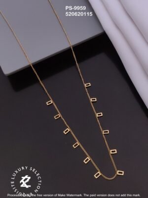 PS-9959 Anti-Tarnish Stainless Steel Daily Wear Necklace