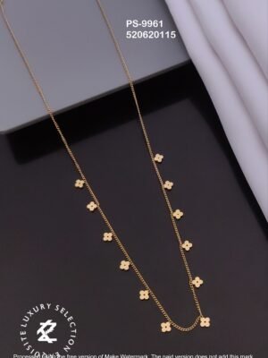 PS-9961 Anti-Tarnish Stainless Steel Daily Wear Necklace