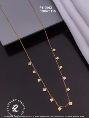 PS-9962 Anti-Tarnish Stainless Steel Daily Wear Necklace
