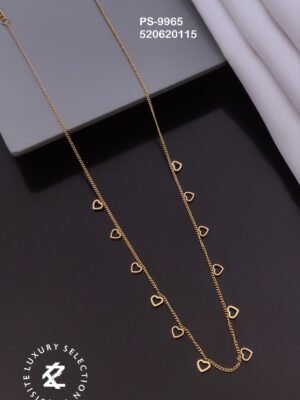 PS-9965 Anti-Tarnish Stainless Steel Daily Wear Necklace