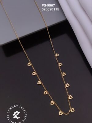 PS-9967 Anti-Tarnish Stainless Steel Daily Wear Necklace
