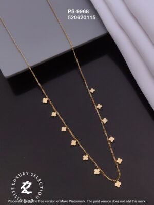PS-9968 Anti-Tarnish Stainless Steel Daily Wear Necklace
