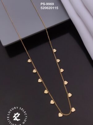PS-9969 Anti-Tarnish Stainless Steel Daily Wear Necklace