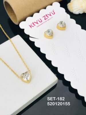 SET-182 Anti-Tarnish Stainless Steel  Combo Set