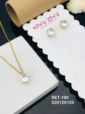 SET-190 Anti-Tarnish Stainless Steel  Combo Set