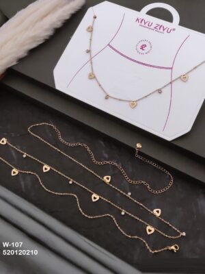 W-107 Anti-Tarnish Stainless Steel  Waist Chain