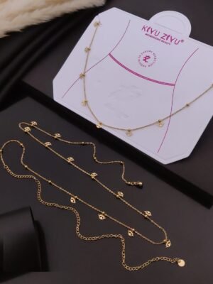 W-139 Anti-Tarnish Stainless Steel Full Length Waist Chain