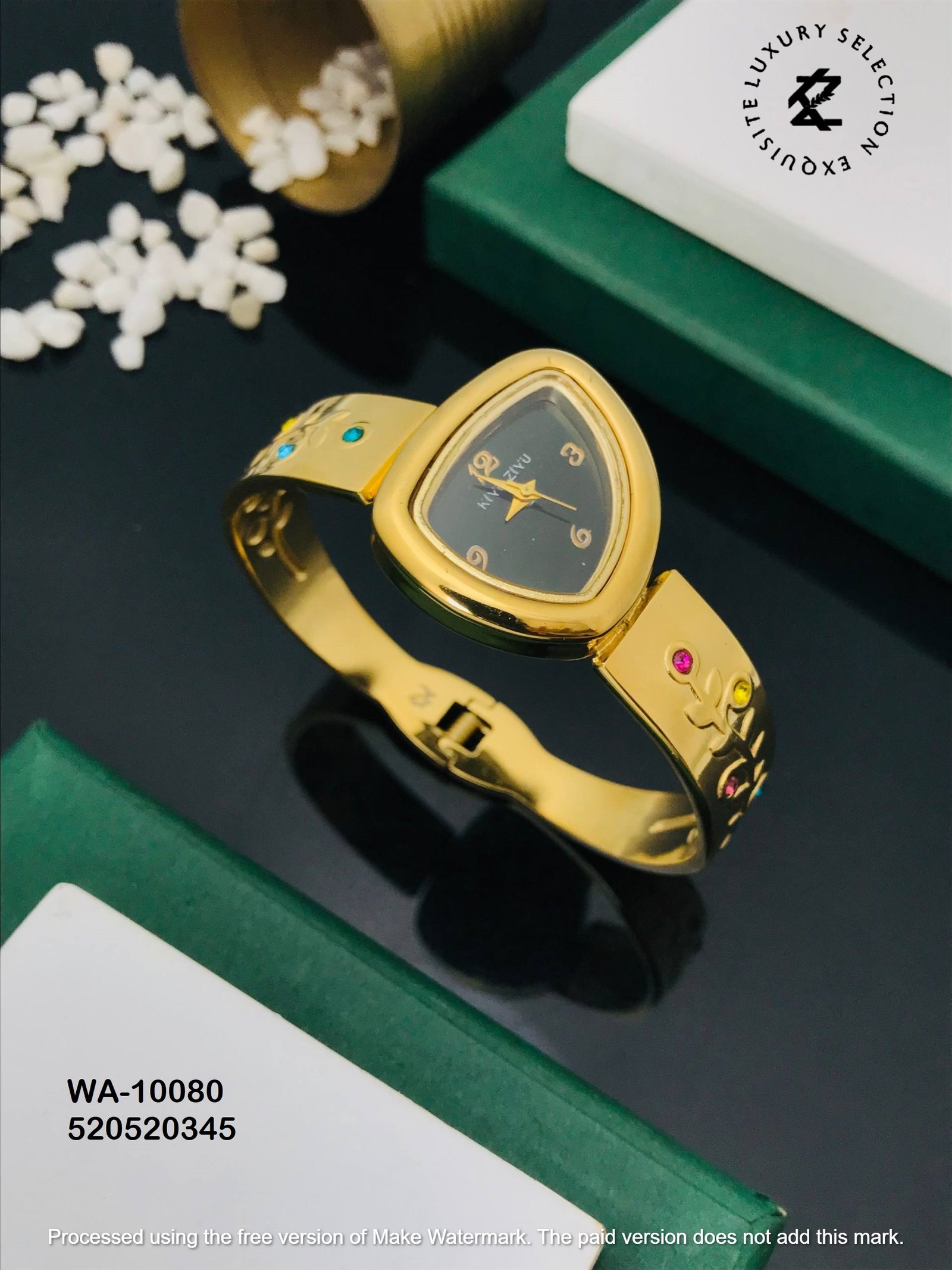WA-10080 Anti-Tarnish Stainless Steel Watches
