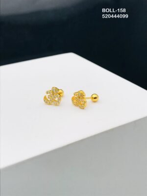 BOLL-158 Anti-Tarnish Imported Boll Back Studs - Kiyu ziyu By Anjni Creation