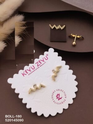 BOLL-180 Anti Tarnish Imported Boll Back Studs - Kiyu ziyu By Anjni Creation