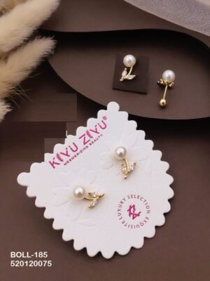 BOLL-185 Anti Tarnish Imported Boll Back Studs - Kiyu ziyu By Anjni Creation