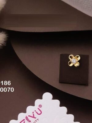 BOLL-186 Anti Tarnish Imported Boll Back Studs - Kiyu ziyu By Anjni Creation