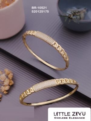 BR-10521 Anti Tarnish Impoted Gold Plated  Bracelet