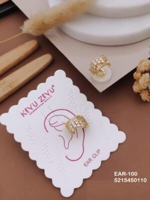EAR-100 Anti-Tarnish Impoted Ear Cuffs