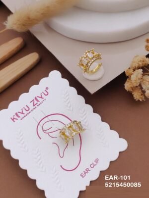 EAR-101 Anti-Tarnish Impoted Ear Cuffs
