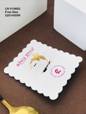 LR-10662 Anti-Tarnish Stainless Steel Free Size Rings