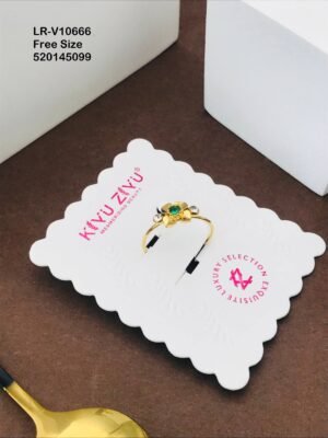 LR-10666 Anti-Tarnish Stainless Steel Free Size Rings
