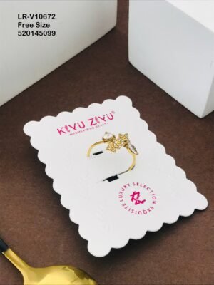 LR-10672 Anti-Tarnish Stainless Steel Free Size Rings
