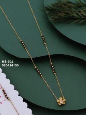 MS-702 Anti-Tarnish Stainless Steel  Mangalsutra