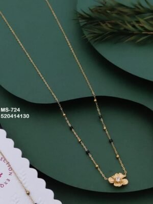 MS-724 Anti-Tarnish Stainless Steel  Mangalsutra